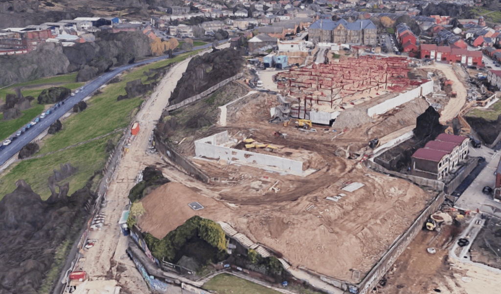 D) Woodside School-Pye Bank Project Sheet Under Construction